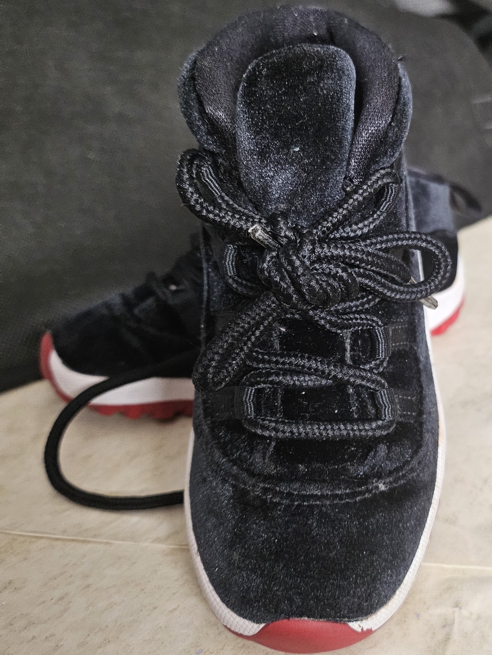Jordan Kids' Black and White Athletic Shoes